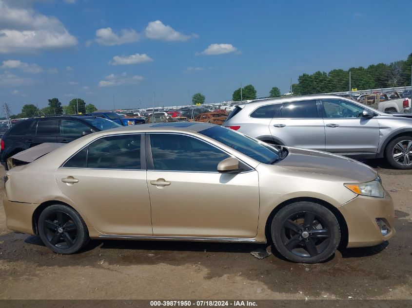 2012 Toyota Camry Xle VIN: 4T1BF1FK4CU156475 Lot: 39871950