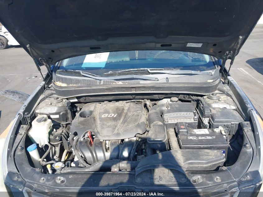 2013 Hyundai Sonata Gls VIN: 5NPEB4AC0DH667093 Lot: 39871964