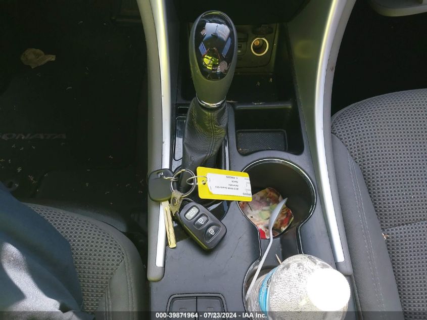 2013 Hyundai Sonata Gls VIN: 5NPEB4AC0DH667093 Lot: 39871964