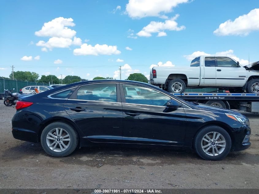 2015 Hyundai Sonata Se VIN: 5NPE24AF1FH254872 Lot: 39871981