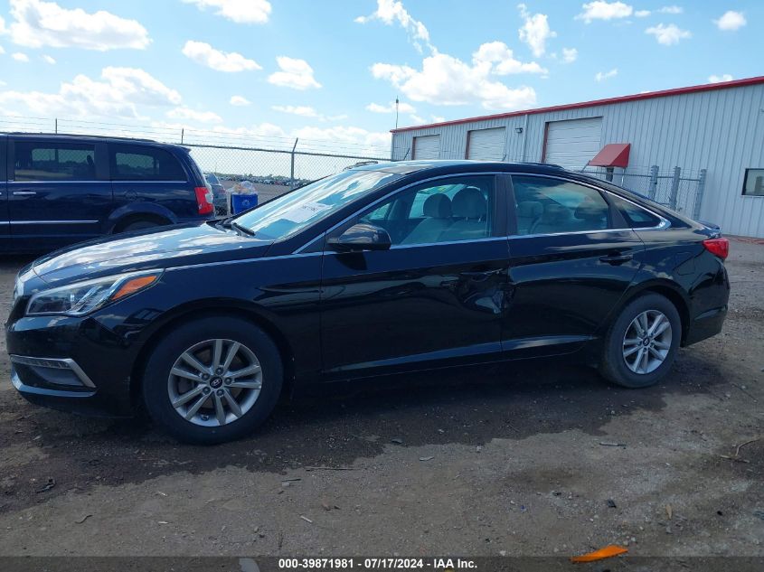 2015 Hyundai Sonata Se VIN: 5NPE24AF1FH254872 Lot: 39871981