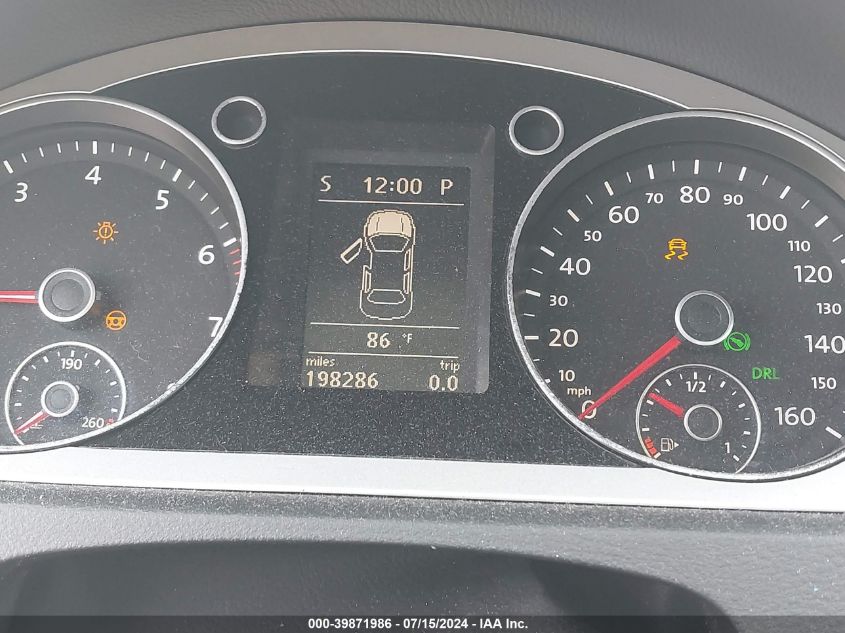 2009 Volkswagen Passat Komfort VIN: WVWJK73C69P055988 Lot: 39871986