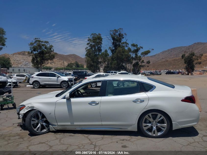 2018 Infiniti Q70L 3.7 Luxe VIN: JN1BY1PP9JM330226 Lot: 39872016