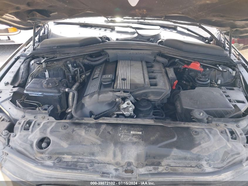 2005 BMW 530I VIN: WBANA73555CR60937 Lot: 39872102