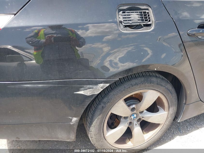 2005 BMW 530I VIN: WBANA73555CR60937 Lot: 39872102