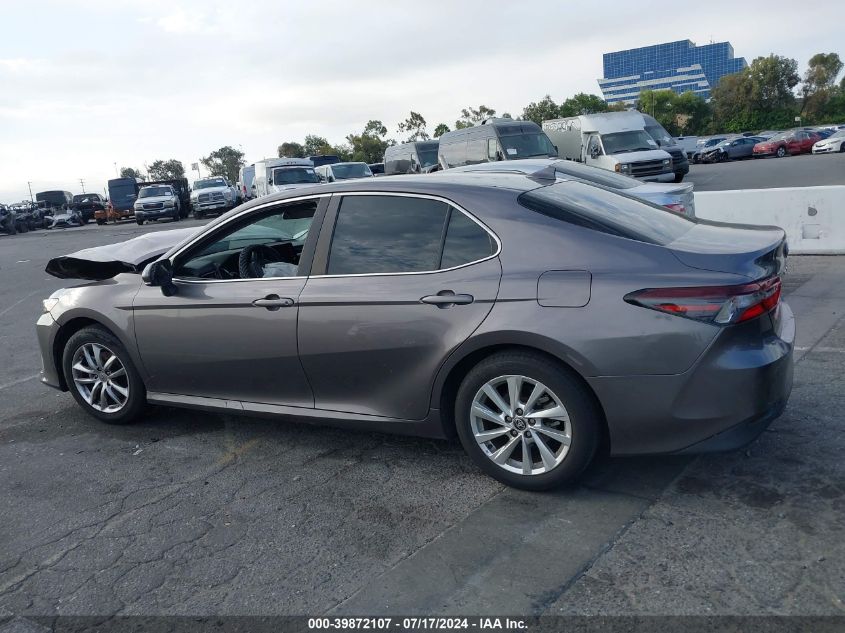 2021 Toyota Camry Le VIN: 4T1C11AK4MU435369 Lot: 39872107