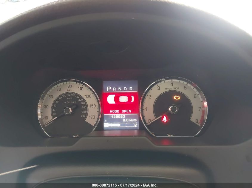 2011 Jaguar Xf VIN: SAJWA0FB0BLR84804 Lot: 39872115