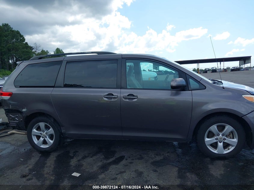 2013 Toyota Sienna Le V6 8 Passenger VIN: 5TDKK3DC3DS284011 Lot: 39872124