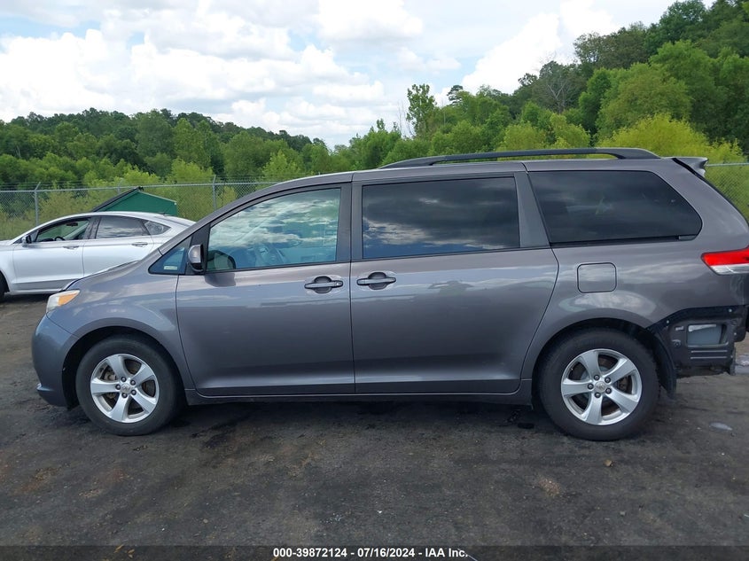 2013 Toyota Sienna Le V6 8 Passenger VIN: 5TDKK3DC3DS284011 Lot: 39872124
