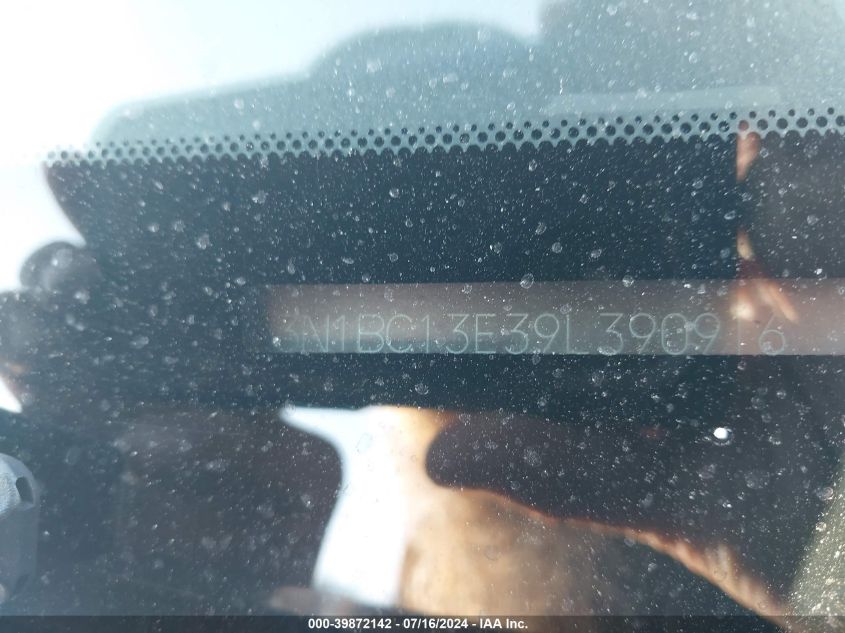 2009 Nissan Versa 1.8S VIN: 3N1BC13E39L390916 Lot: 39872142