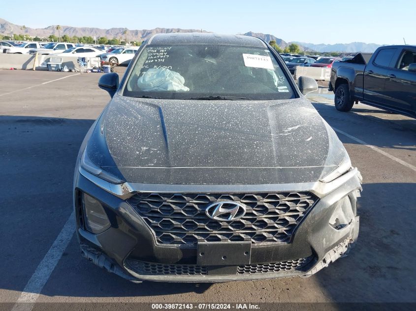 2019 Hyundai Santa Fe Se VIN: 5NMS2CAD4KH044074 Lot: 39872143