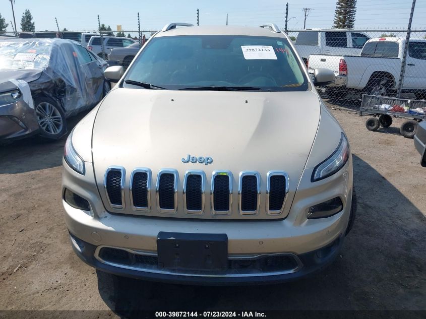 2015 Jeep Cherokee Limited VIN: 1C4PJLDS1FW548443 Lot: 39872144