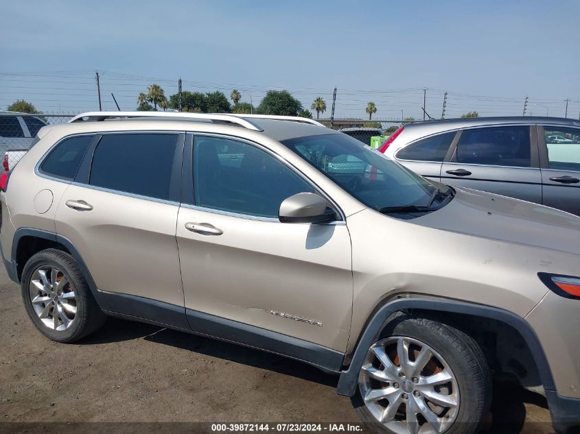 2015 Jeep Cherokee Limited VIN: 1C4PJLDS1FW548443 Lot: 39872144