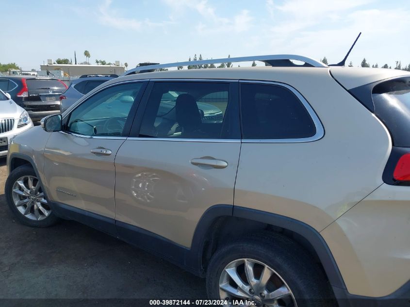 2015 Jeep Cherokee Limited VIN: 1C4PJLDS1FW548443 Lot: 39872144