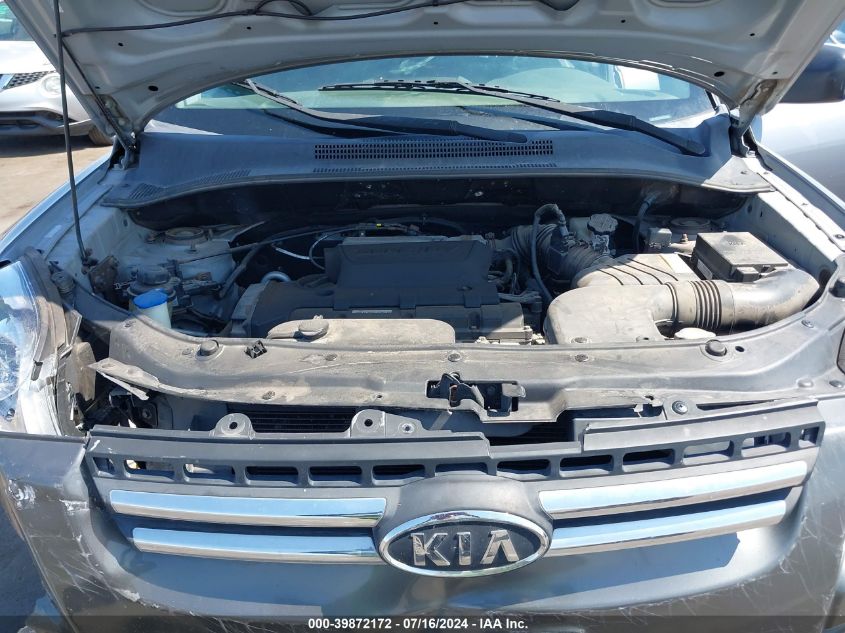 2008 Kia Sportage Lx VIN: KNDJF724487529403 Lot: 39872172