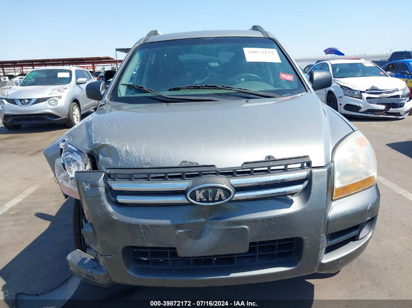 2008 Kia Sportage Lx VIN: KNDJF724487529403 Lot: 39872172