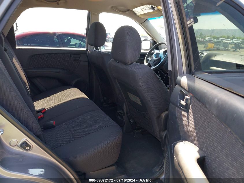 2008 Kia Sportage Lx VIN: KNDJF724487529403 Lot: 39872172