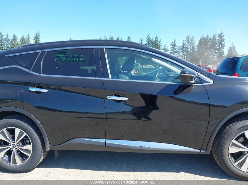 2023 Nissan Murano Sv VIN: 5N1AZ2BSXPC100714 Lot: 39872175