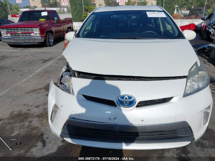 2013 Toyota Prius Plug-In VIN: JTDKN3DP6D3045340 Lot: 39872178