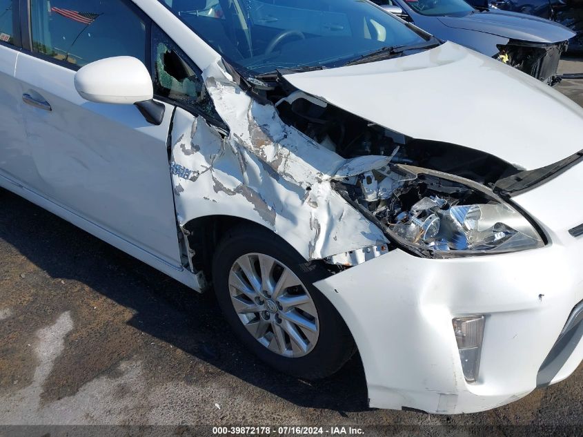 2013 Toyota Prius Plug-In VIN: JTDKN3DP6D3045340 Lot: 39872178