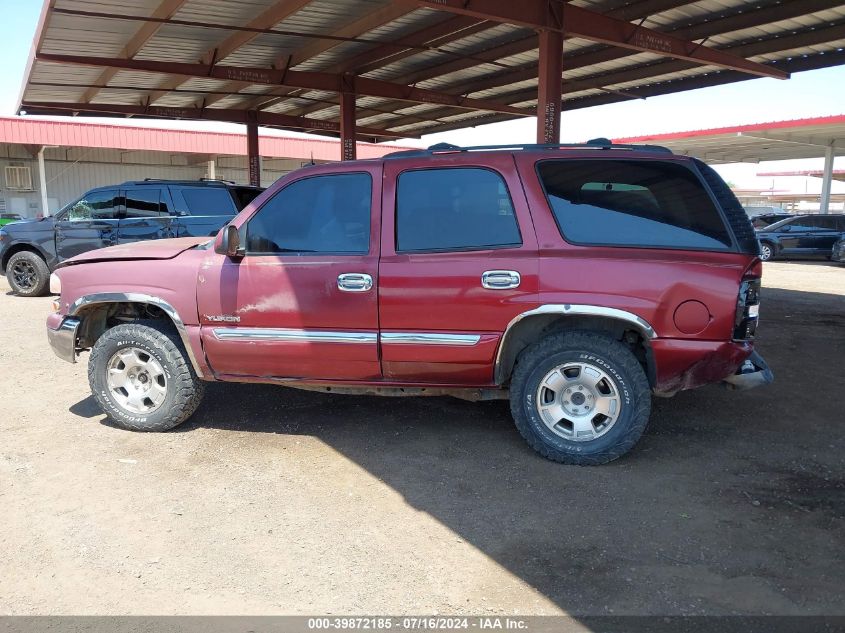 2003 GMC Yukon Slt VIN: 1GKEK13Z03R142207 Lot: 39872185