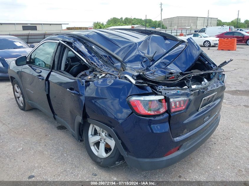 2018 Jeep Compass Latitude Fwd VIN: 3C4NJCBB0JT272670 Lot: 39872194