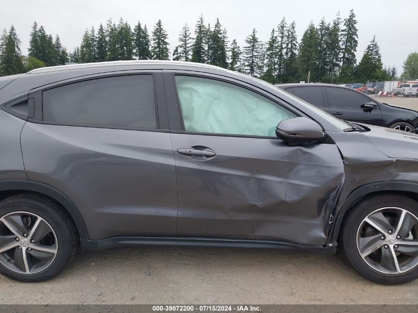 2022 Honda Hr-V Awd Ex VIN: 3CZRU6H5XNM752205 Lot: 39872200