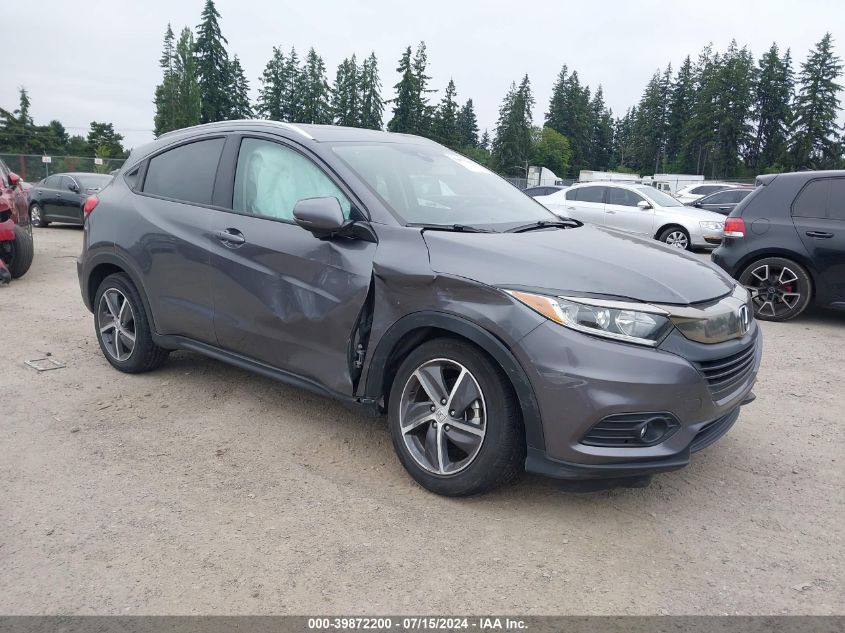 2022 Honda Hr-V Awd Ex VIN: 3CZRU6H5XNM752205 Lot: 39872200