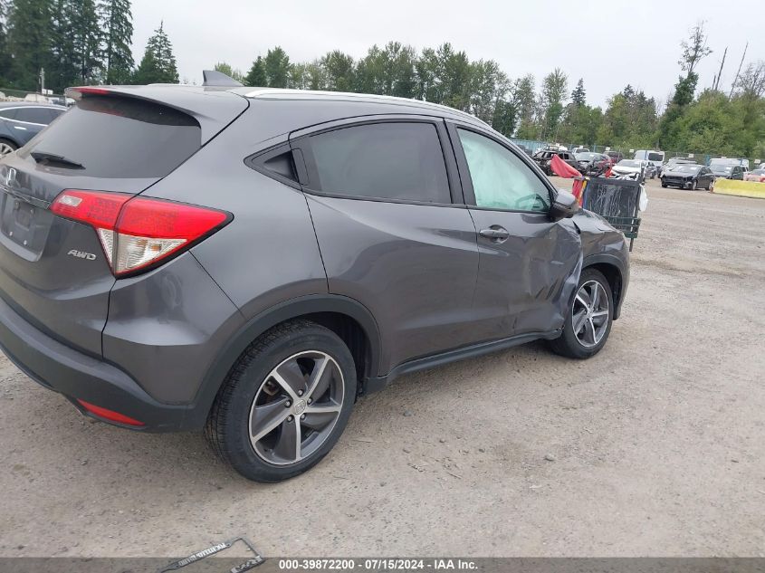 2022 HONDA HR-V EX - 3CZRU6H5XNM752205