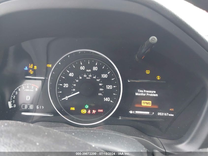 2022 HONDA HR-V EX - 3CZRU6H5XNM752205