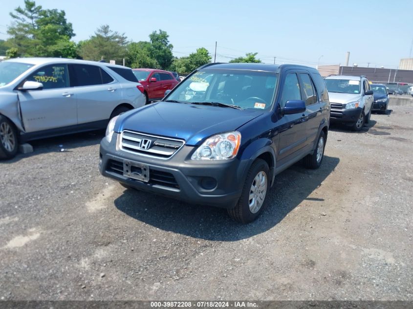 2005 Honda Cr-V Ex VIN: SHSRD78885U300496 Lot: 39872208