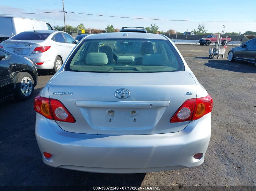 2009 Toyota Corolla Le VIN: JTDBL40E599067043 Lot: 39872249