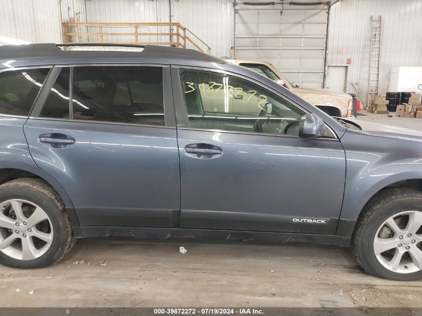2013 Subaru Outback 2.5I Premium VIN: 4S4BRCCC3D3271334 Lot: 39872272