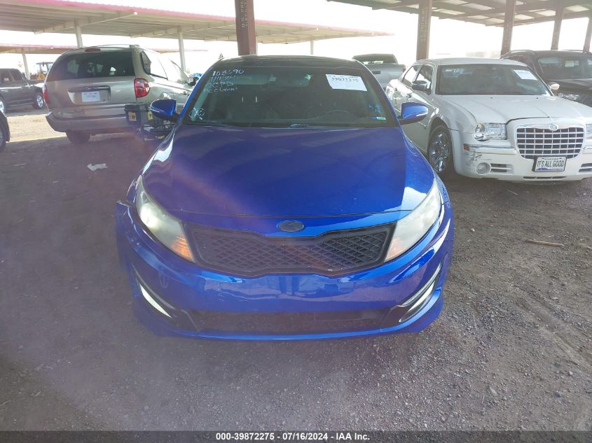 2013 Kia Optima Sx VIN: 5XXGR4A66DG211447 Lot: 39872275