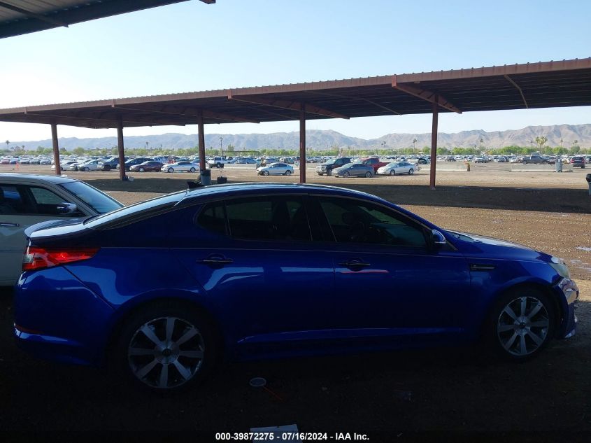 2013 Kia Optima Sx VIN: 5XXGR4A66DG211447 Lot: 39872275