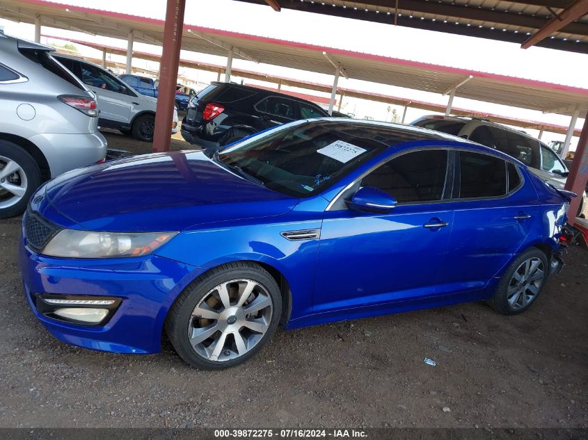 2013 Kia Optima Sx VIN: 5XXGR4A66DG211447 Lot: 39872275