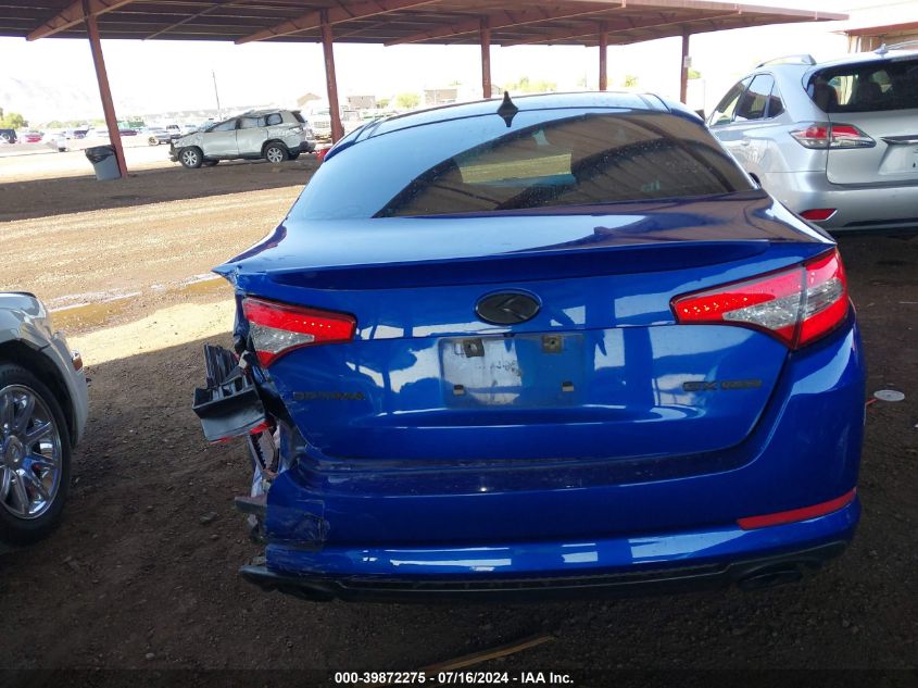 2013 Kia Optima Sx VIN: 5XXGR4A66DG211447 Lot: 39872275
