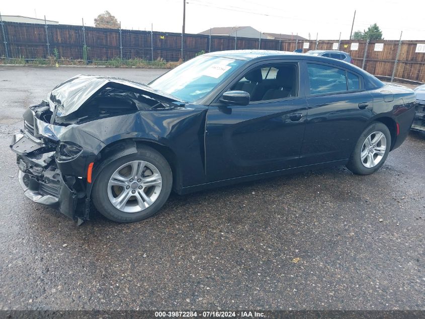 2023 Dodge Charger Sxt VIN: 2C3CDXBG6PH511078 Lot: 39872284