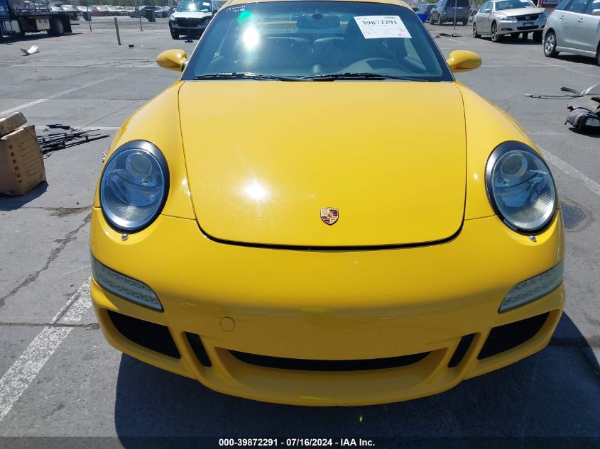 2006 Porsche 911 Carrera/Carrera 4S/Carrera S VIN: WP0AB29916S743078 Lot: 39872291