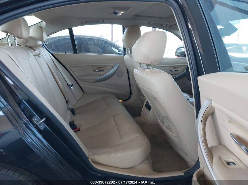 2013 BMW 328 I VIN: WBA3A5G52DNP24657 Lot: 39872292