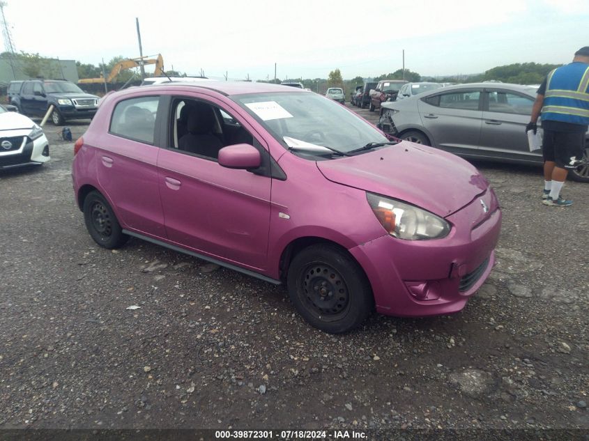 2015 Mitsubishi Mirage De VIN: ML32A3HJ4FH046965 Lot: 39872301