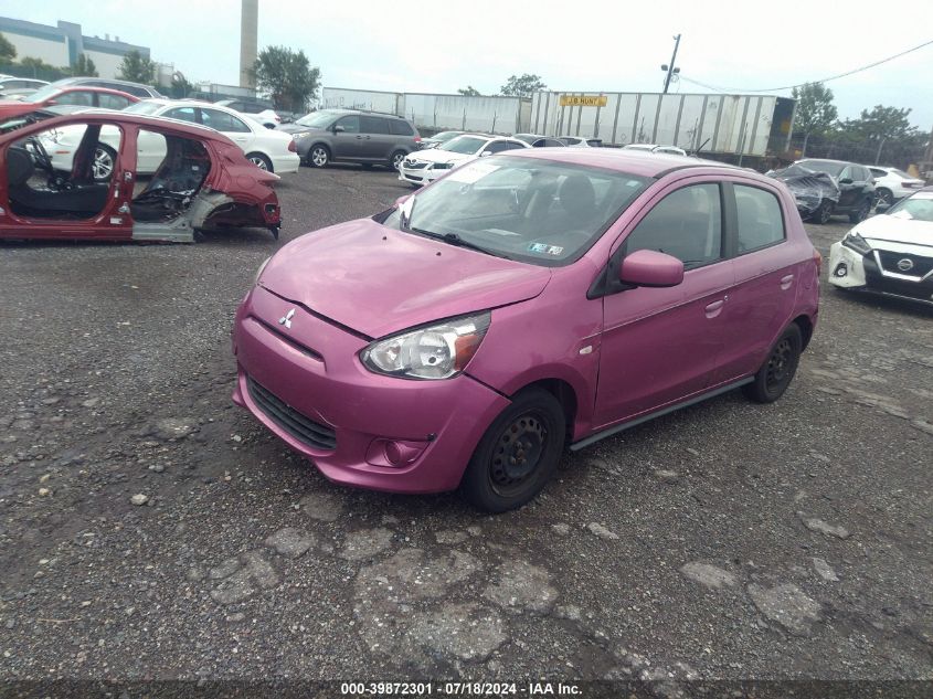 2015 Mitsubishi Mirage De VIN: ML32A3HJ4FH046965 Lot: 39872301