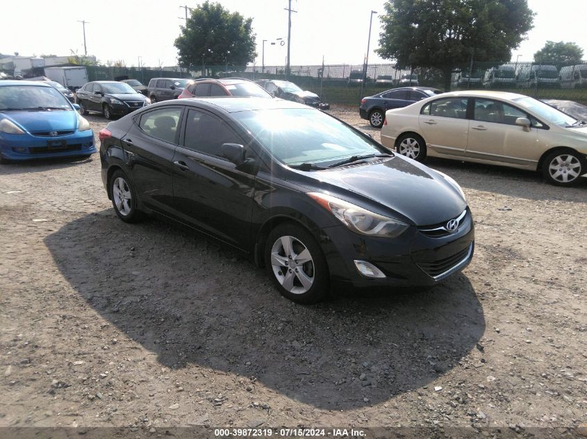 2013 Hyundai Elantra Gls VIN: 5NPDH4AE2DH246133 Lot: 39872319