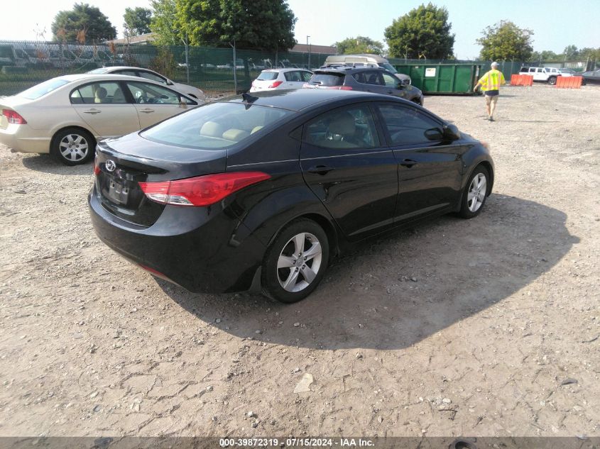 2013 Hyundai Elantra Gls VIN: 5NPDH4AE2DH246133 Lot: 39872319