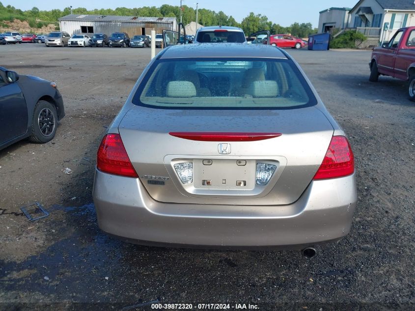 2006 Honda Accord 2.4 Lx VIN: 1HGCM56406A043850 Lot: 39872320