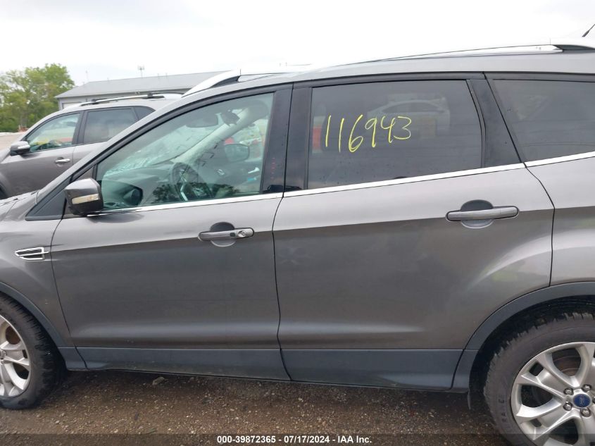 2014 Ford Escape Titanium VIN: 1FMCU0JX1EUC86045 Lot: 39872365