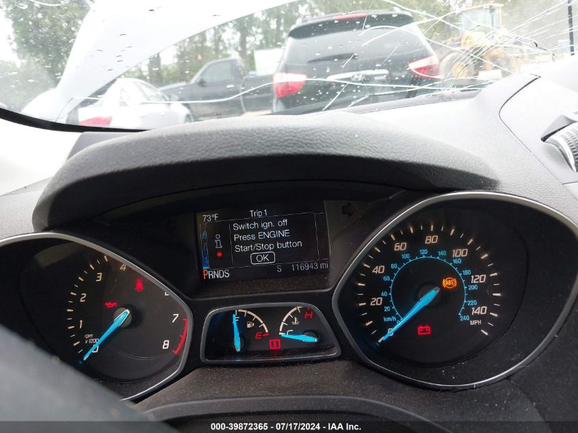 2014 Ford Escape Titanium VIN: 1FMCU0JX1EUC86045 Lot: 39872365