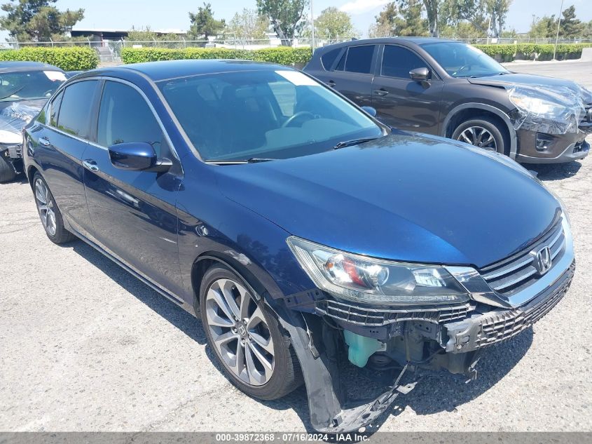 1HGCR2F57EA245933 2014 Honda Accord Sport