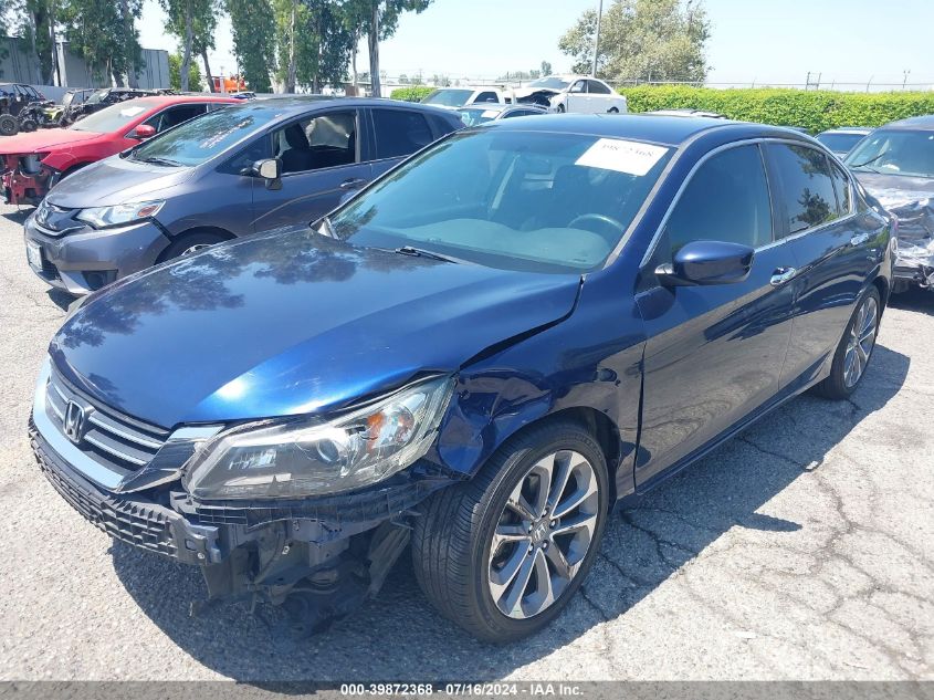 1HGCR2F57EA245933 2014 Honda Accord Sport