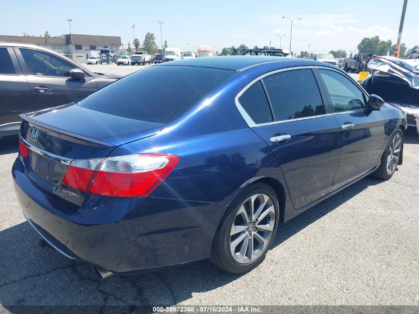 1HGCR2F57EA245933 2014 Honda Accord Sport